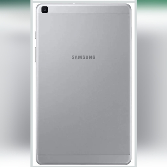 Samsung Galaxy Tab A 8.0" (2019) Wi-Fi tablet in silver.  - Picture 3 of 9